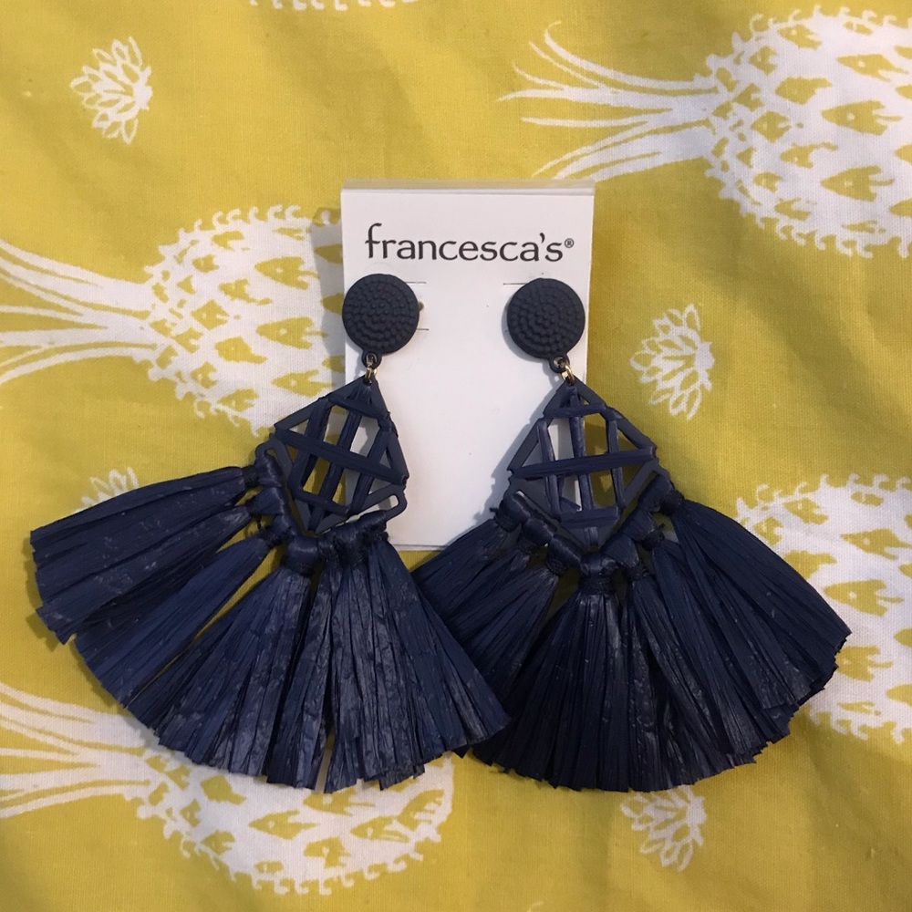 Francesca’s tassel earrings